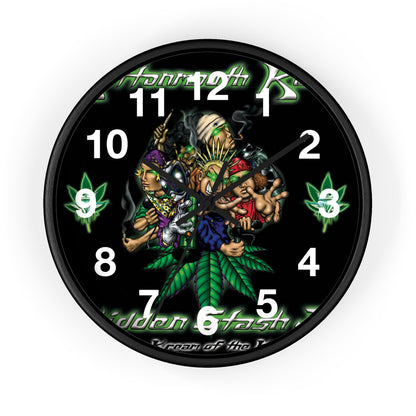 KMK - Hidden Stash Wall Clock