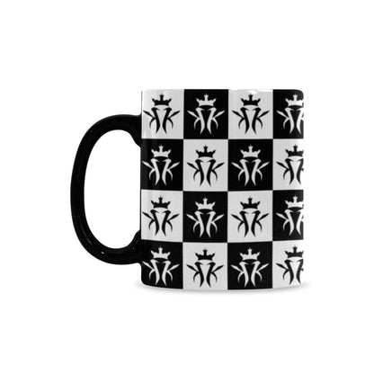 Krown Checker Pattern 11oz Color Morphing Mug