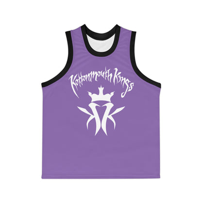 KMK OG Logo Unisex Basketball Jersey (Light Purple)
