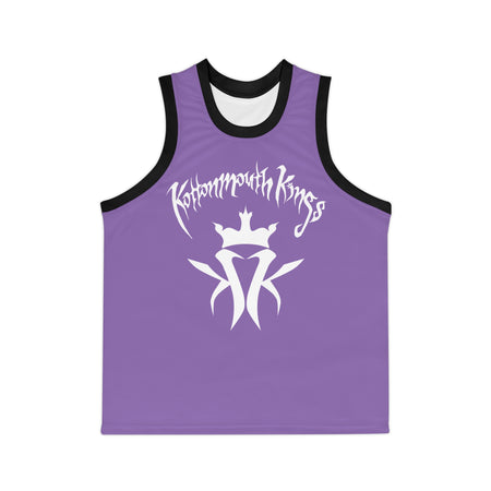 KMK OG Logo Unisex Basketball Jersey (Light Purple)