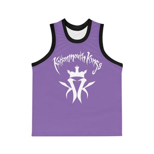 KMK OG Logo Unisex Basketball Jersey (Light Purple)