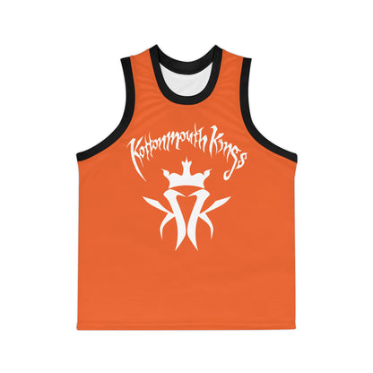 KMK OG Logo Unisex Basketball Jersey (Orange)