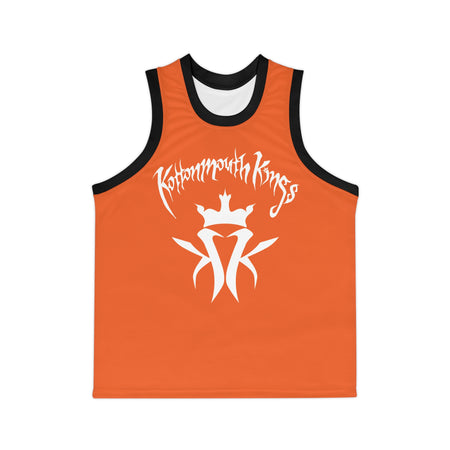 KMK OG Logo Unisex Basketball Jersey (Orange)