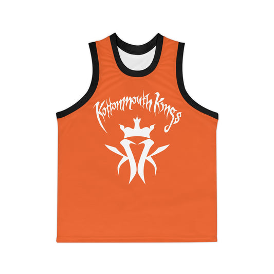 KMK OG Logo Unisex Basketball Jersey (Orange)