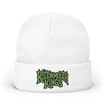 Kottonmouth Kings Green Logo Cozy Knit Embroidered Beanie