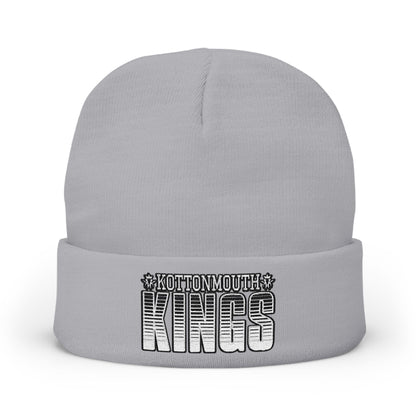 Kottonmouth Kings Striped Logo Cozy Knit Embroidered Beanie