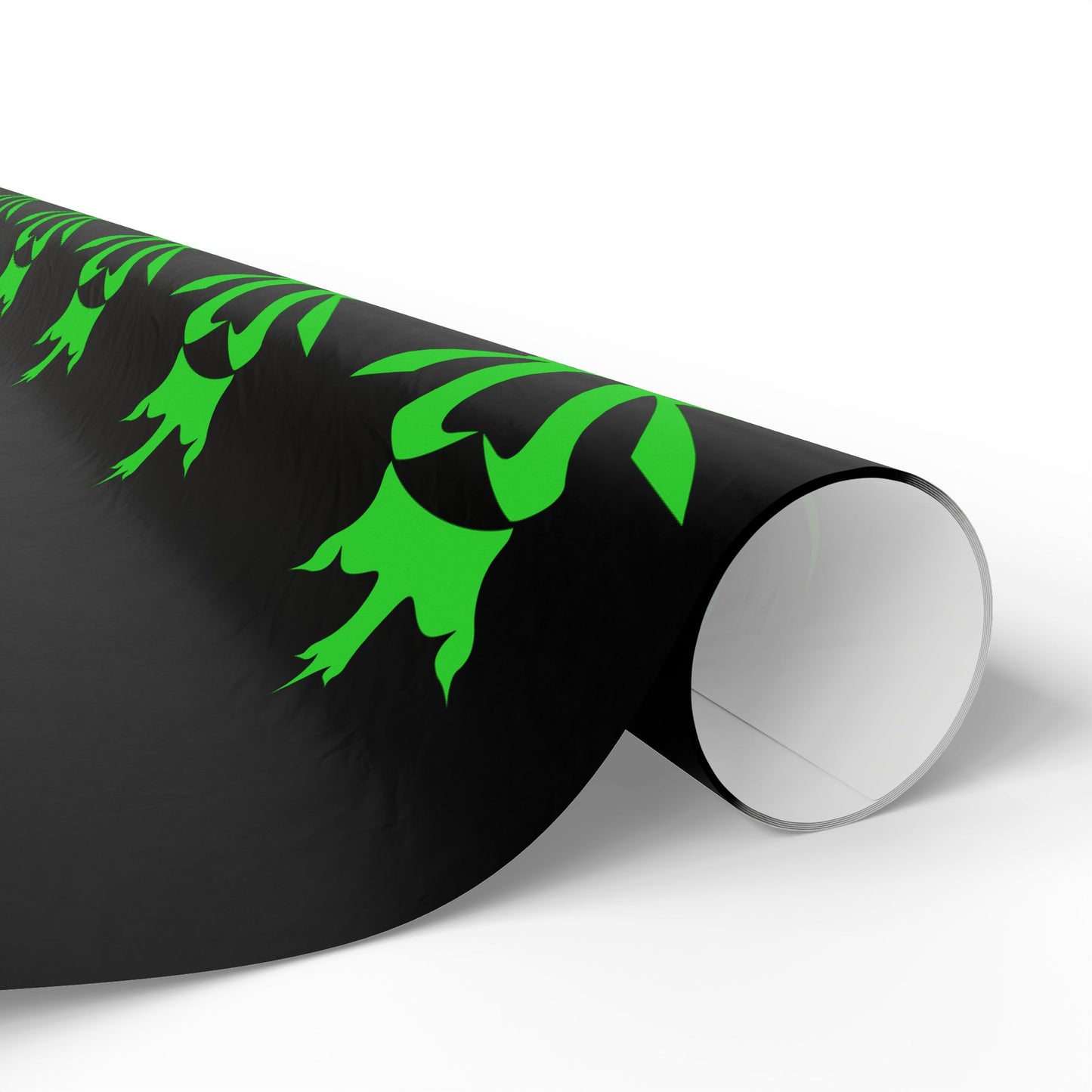 Kottonmouth Kings Holiday Gift Wrap — Black Wrapping Paper KMK Logo 30 x 36