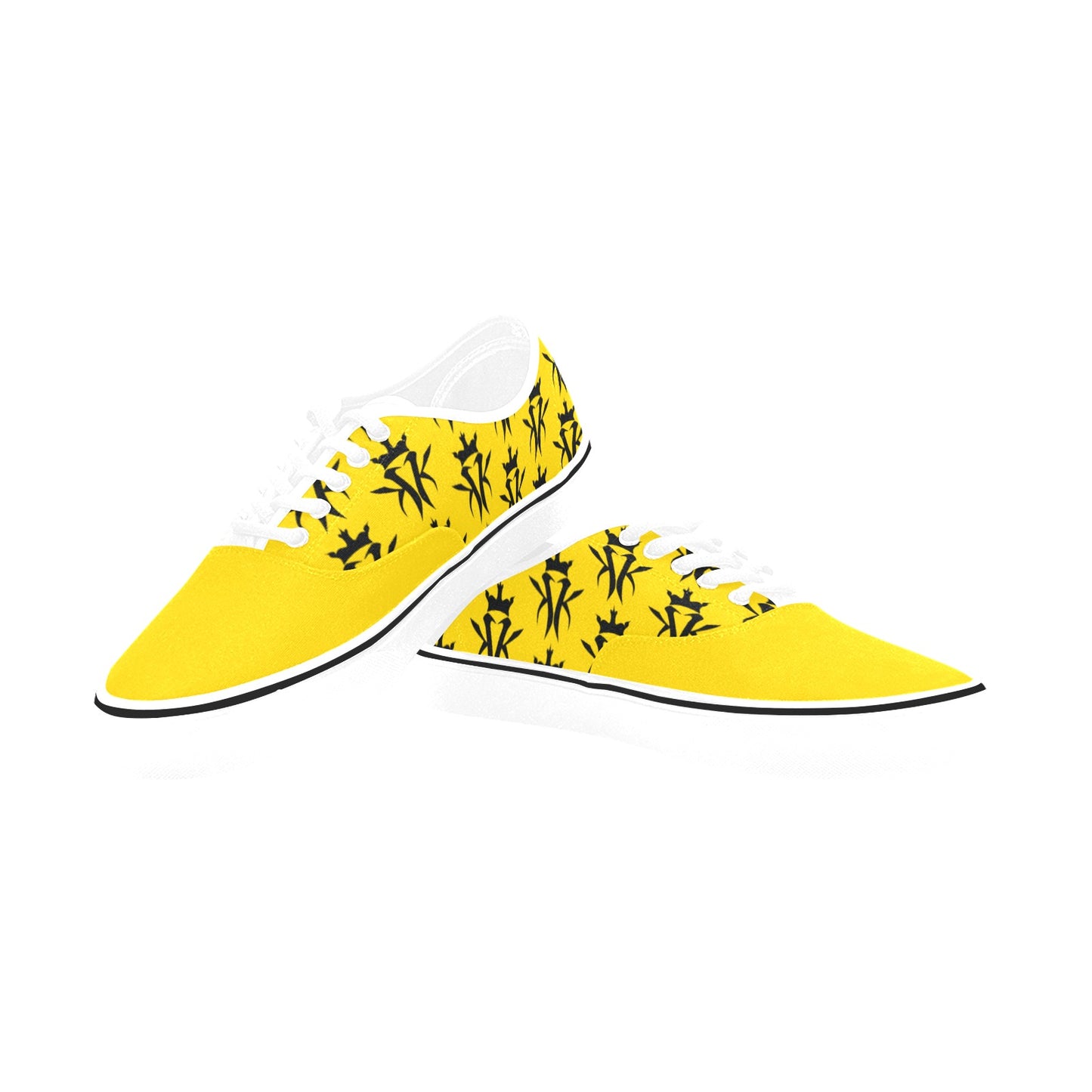 Yellow/Black Krown Pattern King Kicks (Men's)