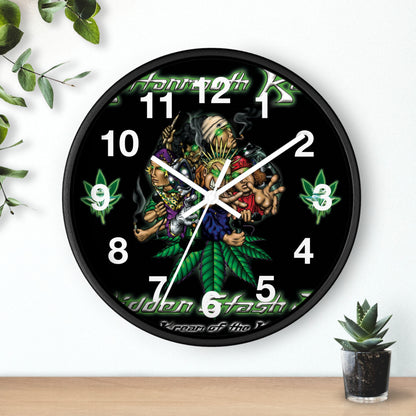 KMK - Hidden Stash Wall Clock