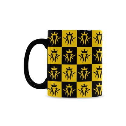 Krown Checker Pattern 11oz Color Morphing Mug