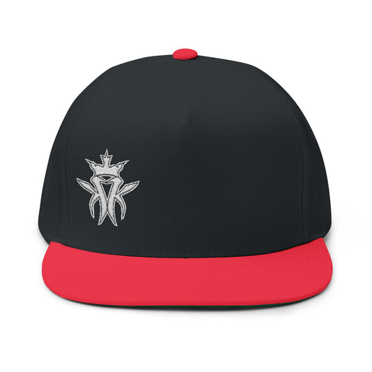 KMK Logo Emboidered Right Side Flat Bill Yupoong Snapback
