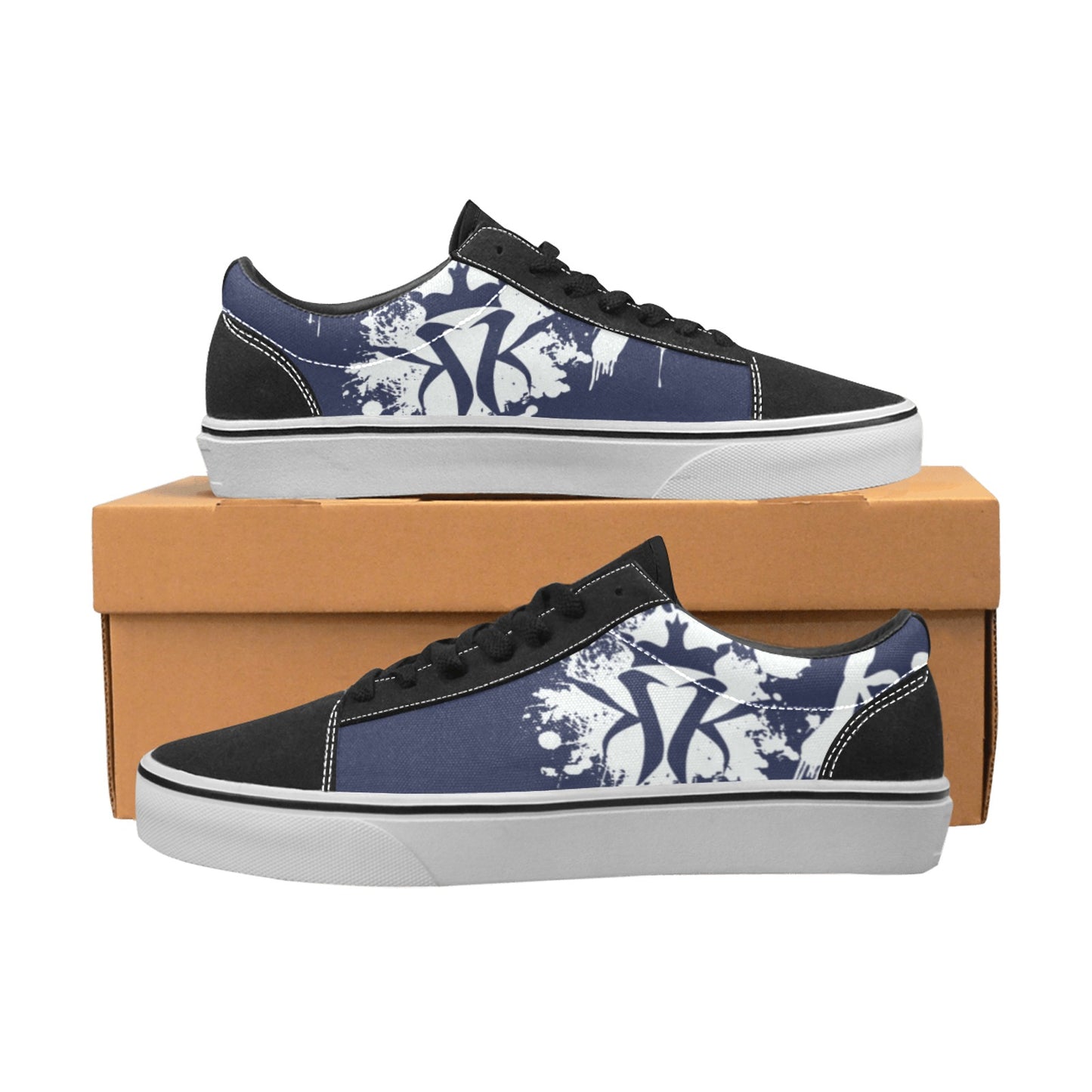 Krown Splatter Kween Kicks Navy/White (Women's)