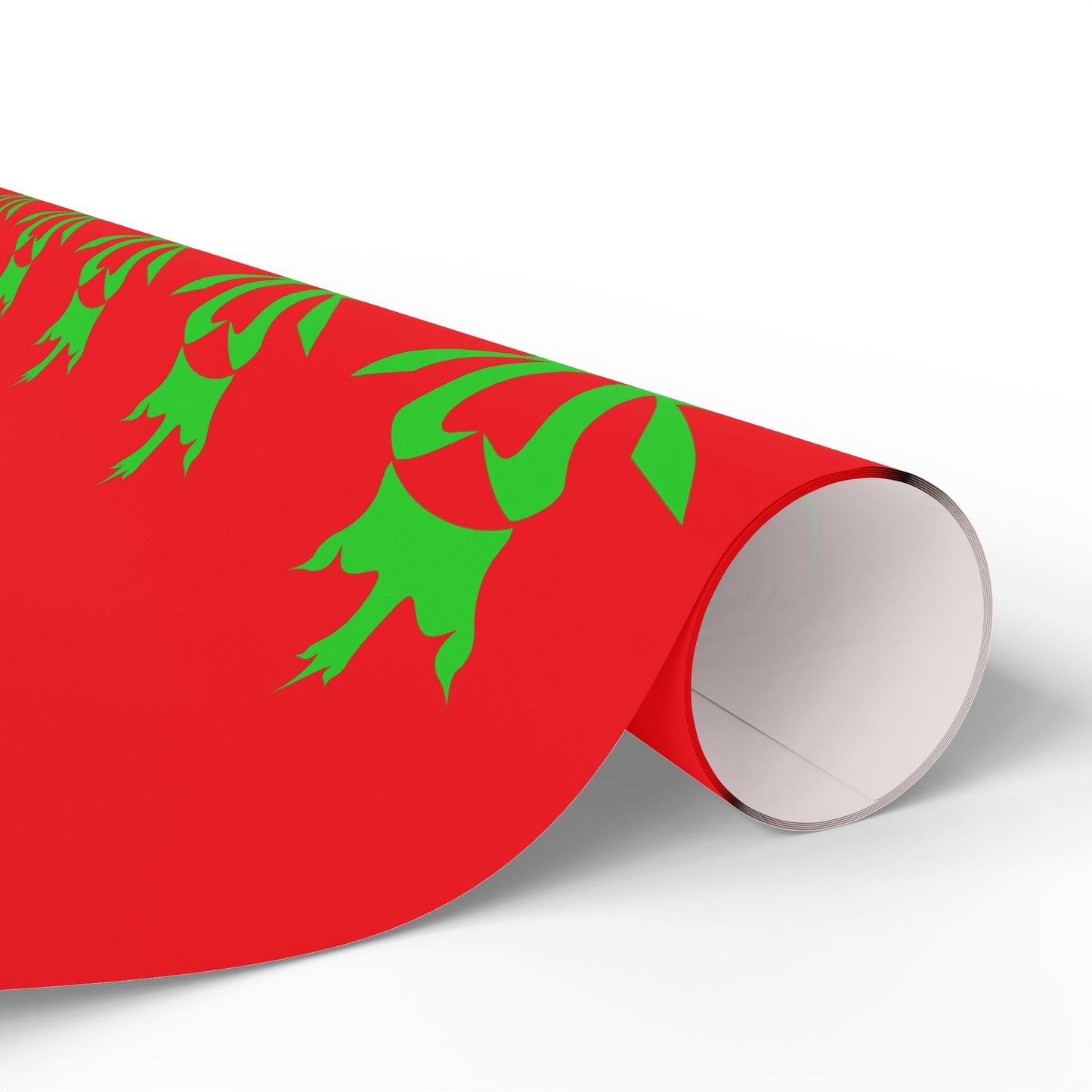 Kottonmouth Kings Holiday Gift Wrap — Red Wrapping Paper KMK Logo 30 x 36
