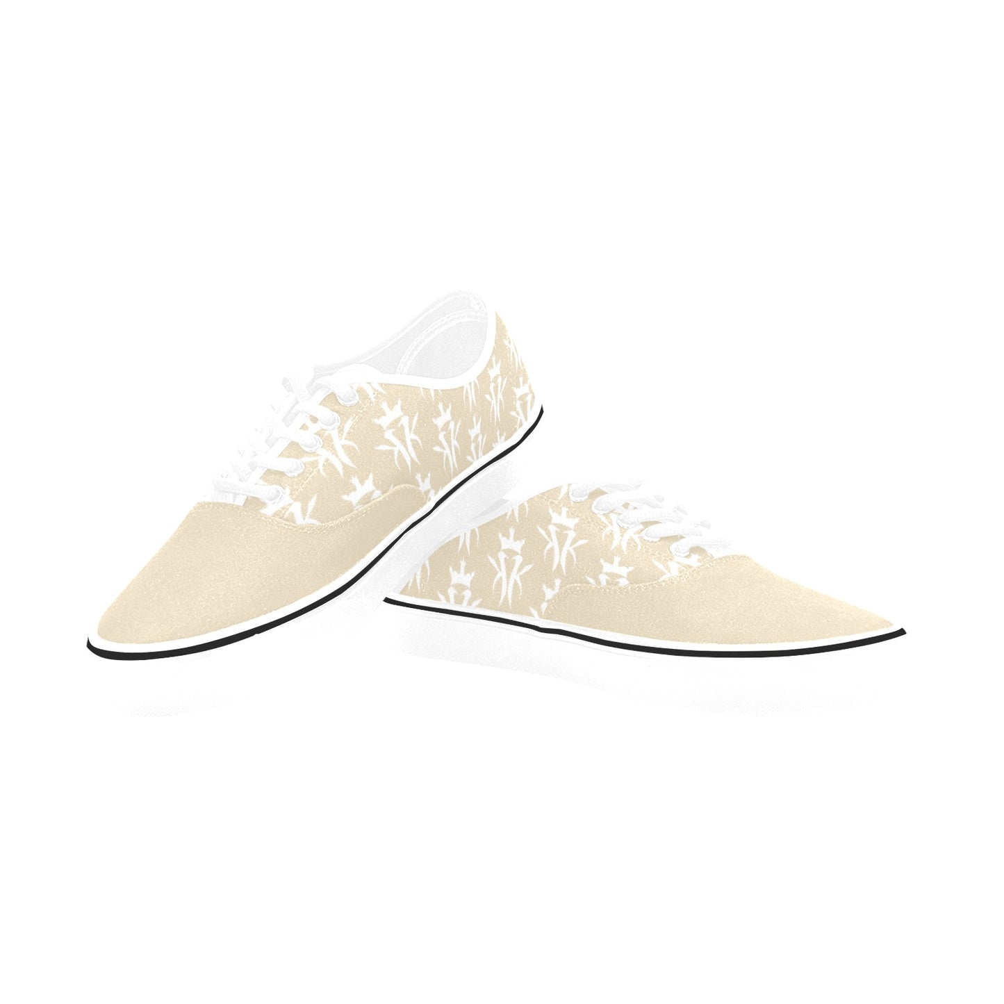 Tan/White Krown Pattern King Kicks (Men's)