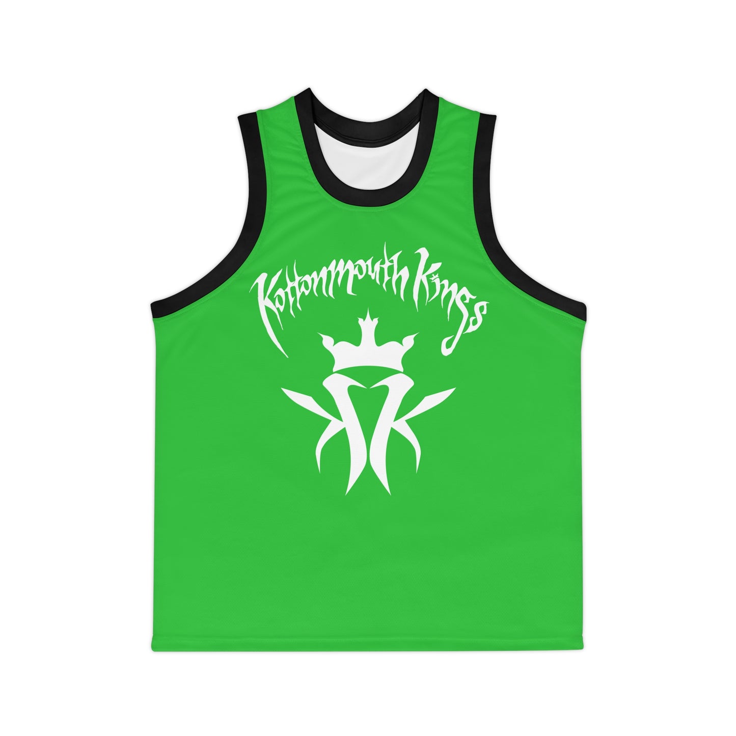 KMK OG Logo Unisex Basketball Jersey (Light Green)