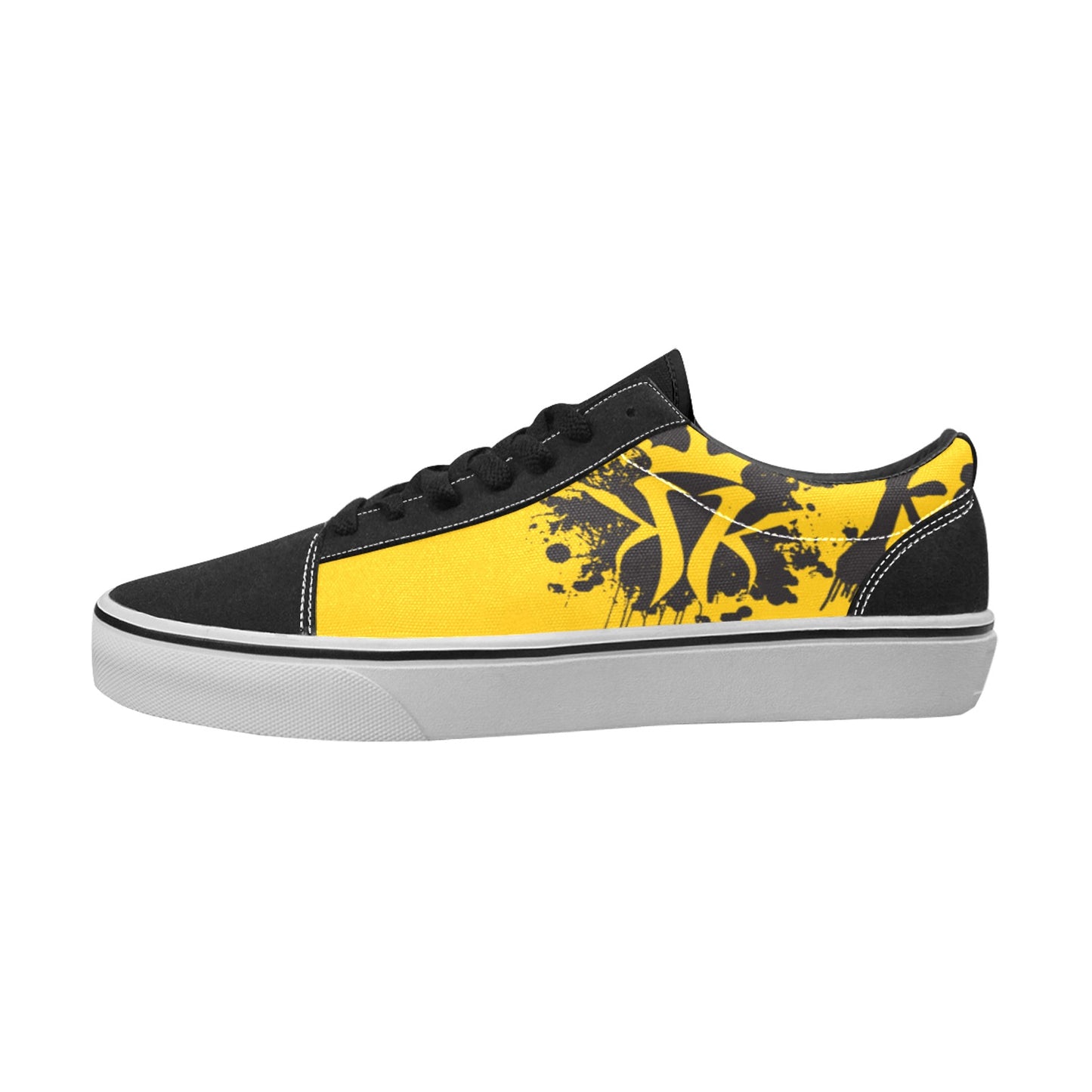 Krown Splatter King Kicks Yellow/Black (Men's)