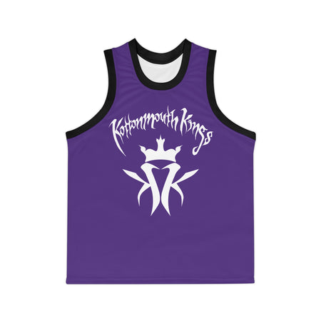 KMK OG Logo Unisex Basketball Jersey (Purple)