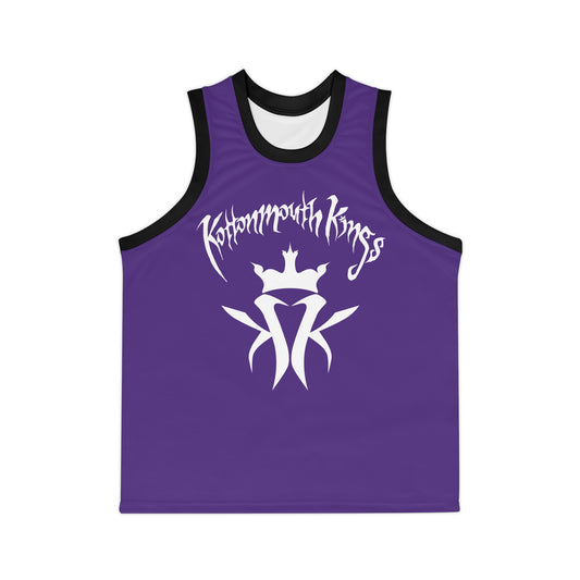 KMK OG Logo Unisex Basketball Jersey (Purple)