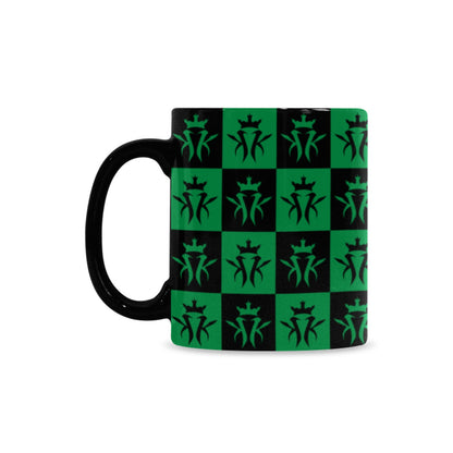 Krown Checker Pattern 11oz Color Morphing Mug