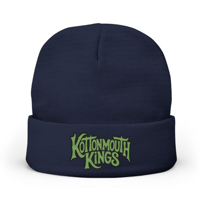 Kottonmouth Kings Green Logo Cozy Knit Embroidered Beanie