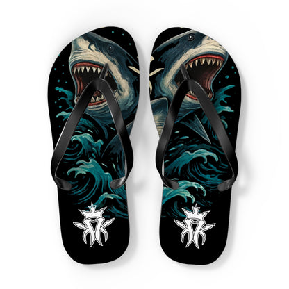KMK Sharks in the Water Flip Flops - Summer Kollection - Kottonmouth Kicks Flips