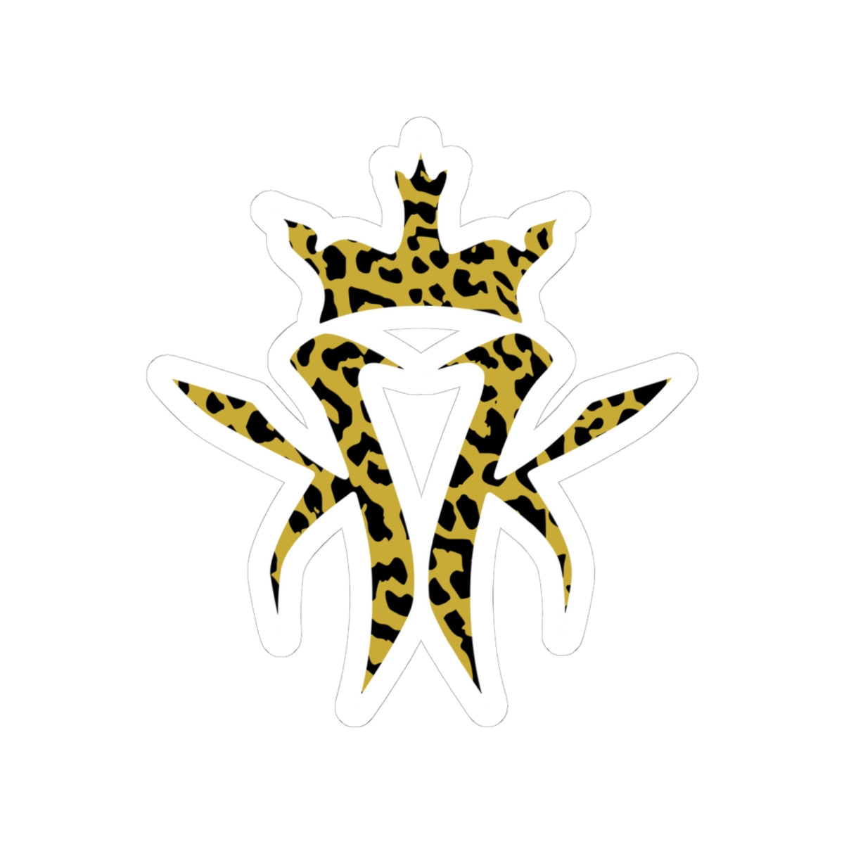 Kottonmouth Kings Leopard Print 6x6 sticker