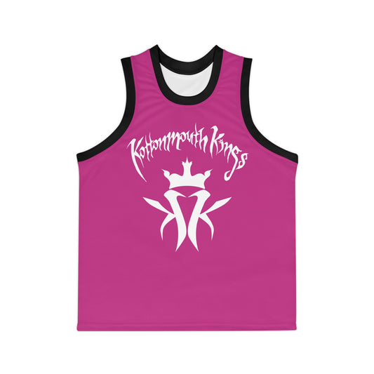 KMK OG Logo Unisex Basketball Jersey (Pink)