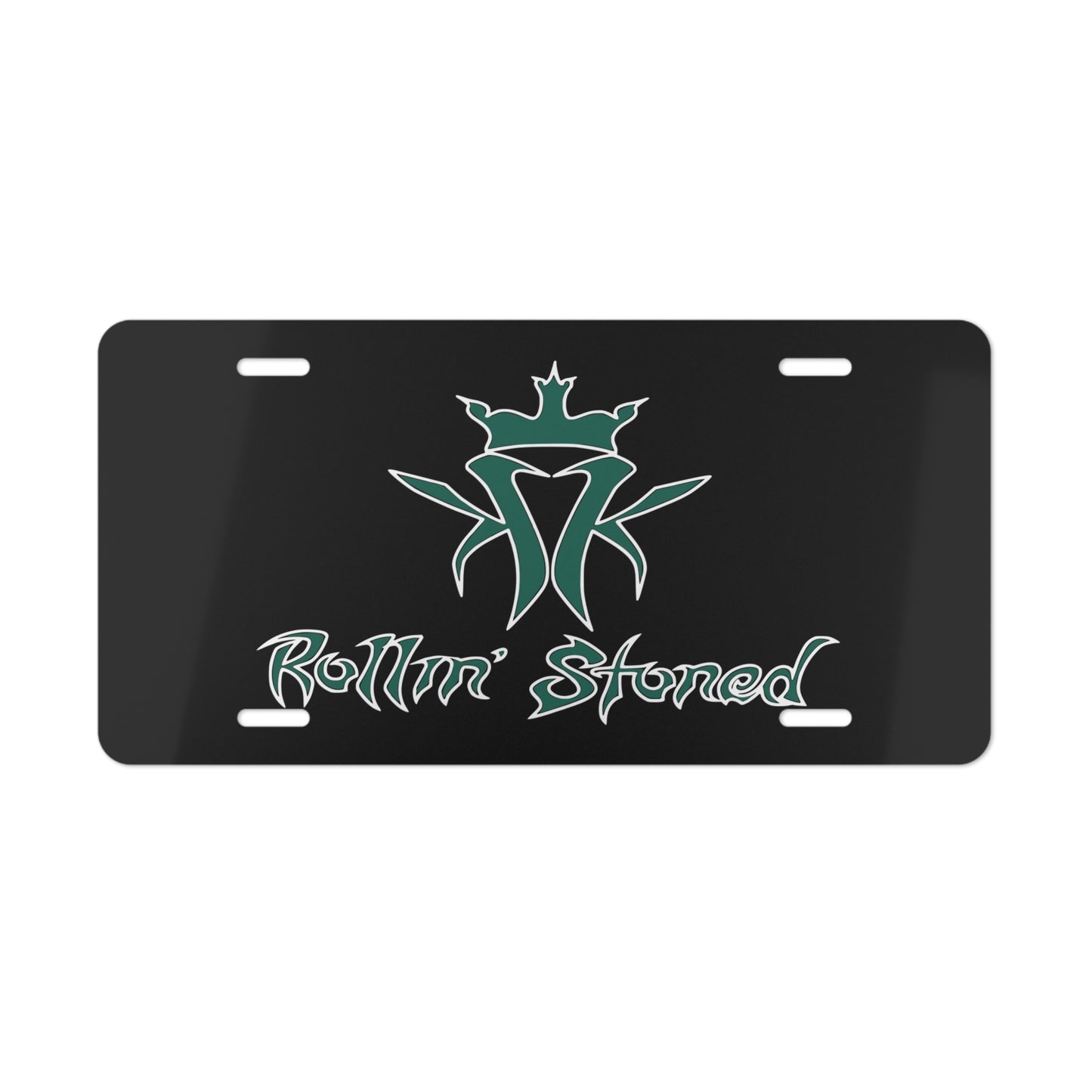 Rollin' Stoned License Plate