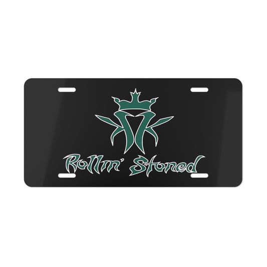 Rollin' Stoned License Plate