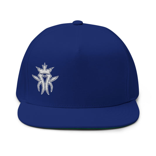 KMK Logo Emboidered Right Side Flat Bill Yupoong Snapback