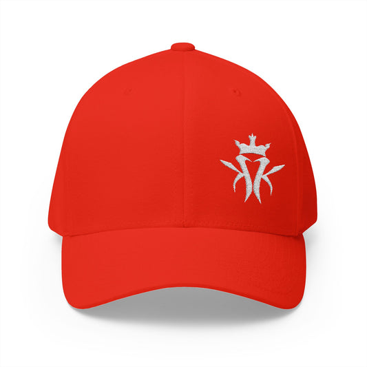 OG KMK Logo + Leaf -  Embroidered Fitted FlexFit Hat