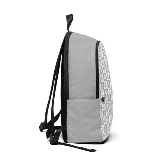 Kottonmouth Kings Checker Logo Fabric Backpack (Light Grey)