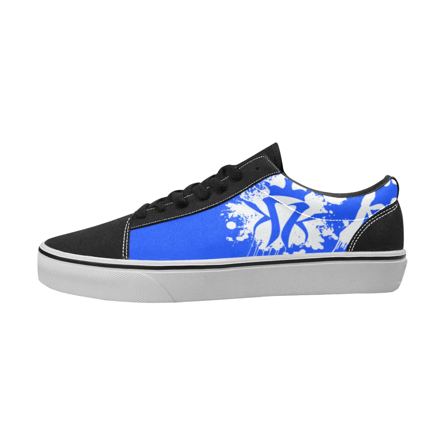 Krown Splatter King Kicks Royal Blue/White (Men's)