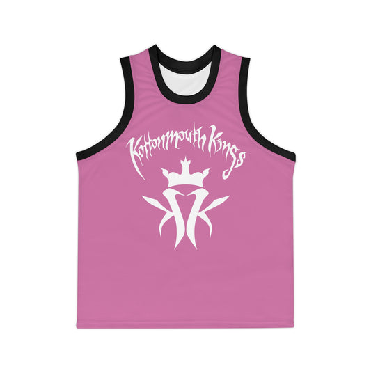 KMK OG Logo Unisex Basketball Jersey (Light Pink)