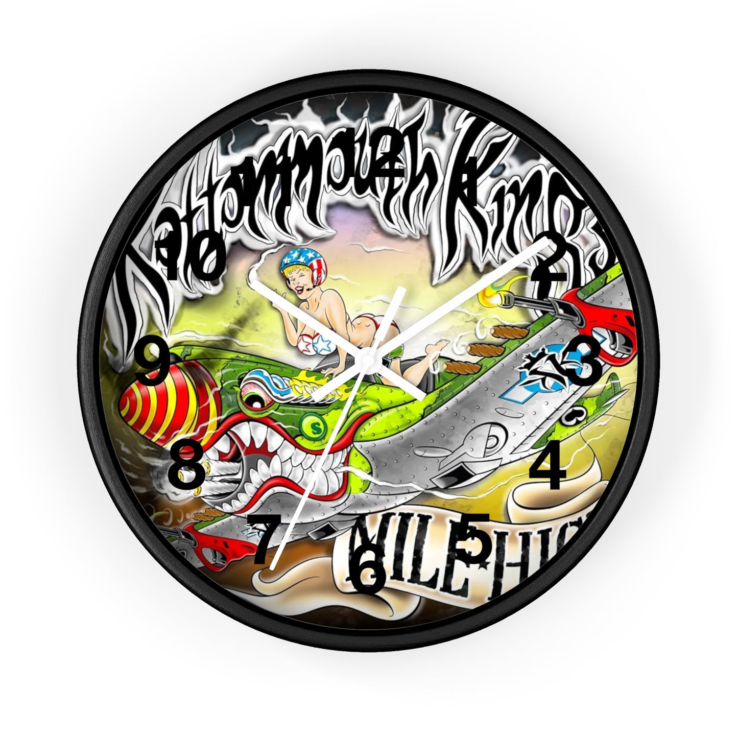 KMK Mile High Wall Clock