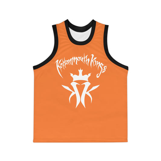 KMK OG Logo Unisex Basketball Jersey (Light Orange)