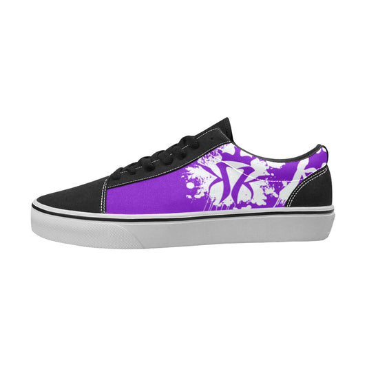 Krown Splatter King Kicks Royal Purple/White (Men's)