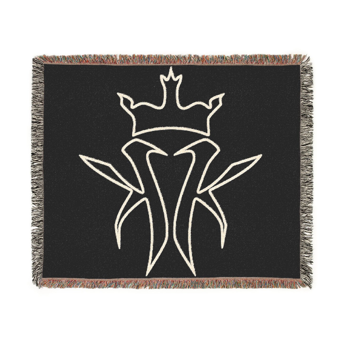 KMK - Black Out Throw Blanket