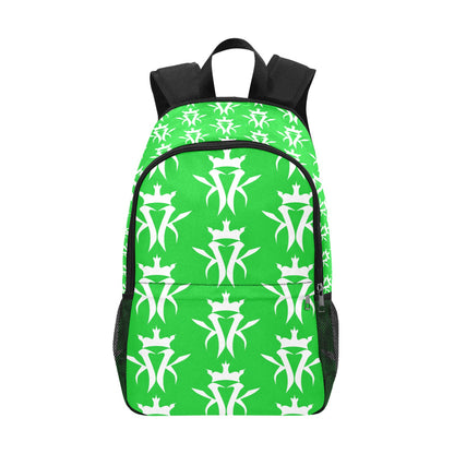 Krown Repeating Logo Backpack with Mesh Pockets - FREE SHIPPING