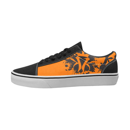 Krown Splatter King Kicks Orange/Black (Men's)