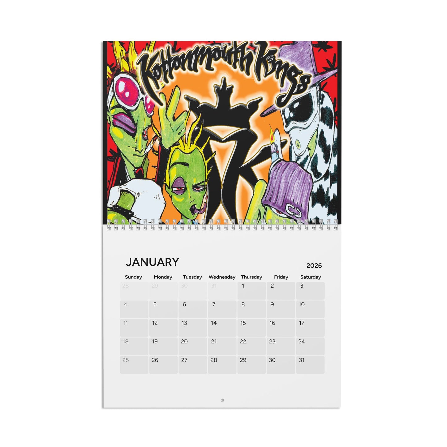 Kottonmouth Kalendar 2026