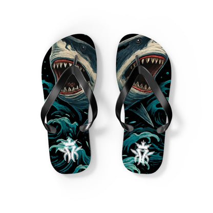 KMK Sharks in the Water Flip Flops - Summer Kollection - Kottonmouth Kicks Flips