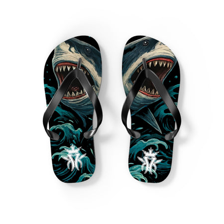 KMK Sharks in the Water Flip Flops - Summer Kollection - Kottonmouth Kicks Flips