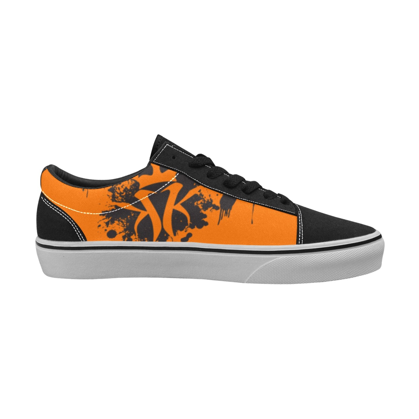 Krown Splatter King Kicks Orange/Black (Men's)