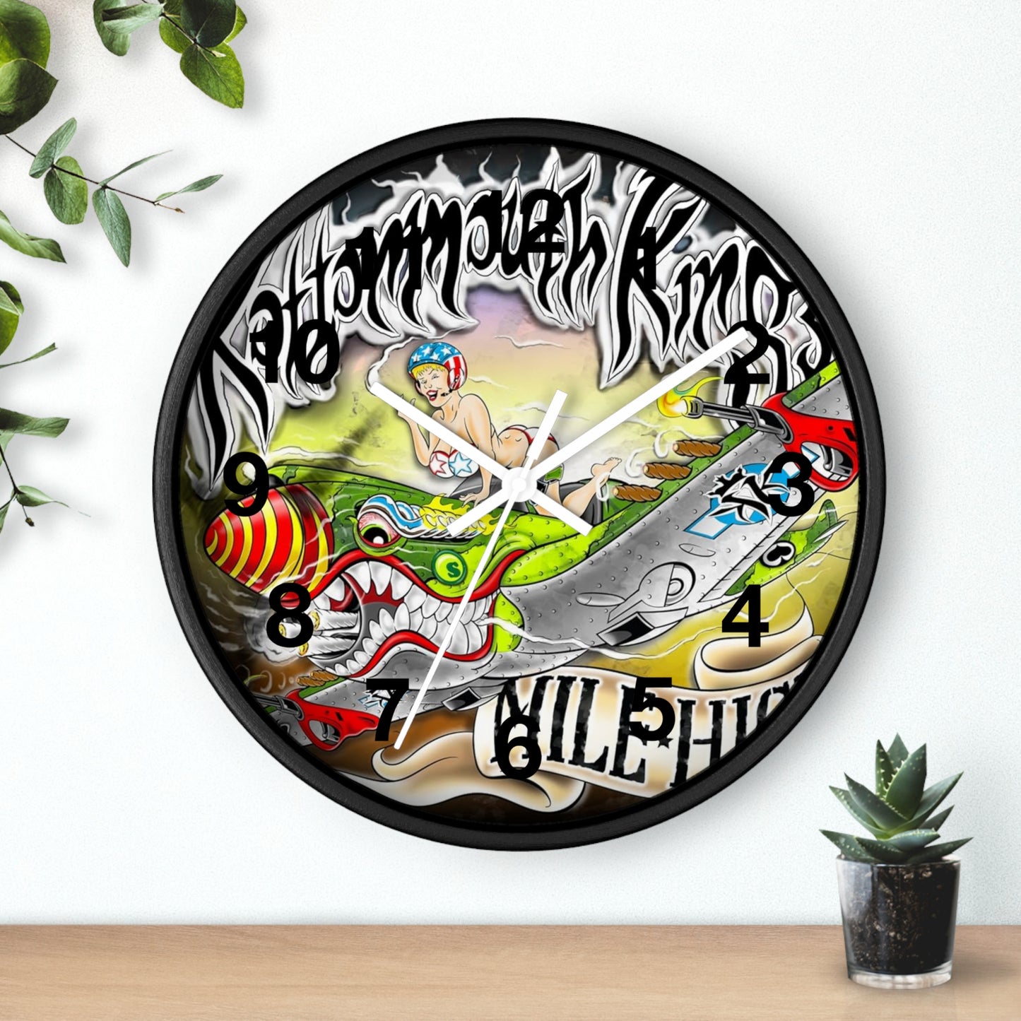 KMK Mile High Wall Clock