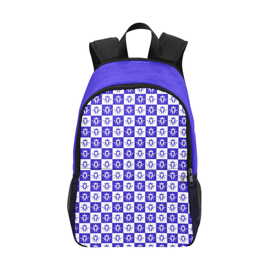 Kottonmouth Checker Backpack with Mesh Pockets - FREE SHIPPING