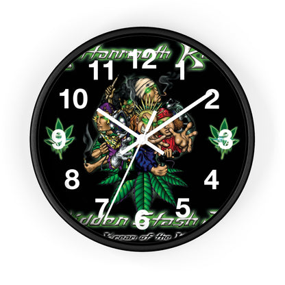 KMK - Hidden Stash Wall Clock
