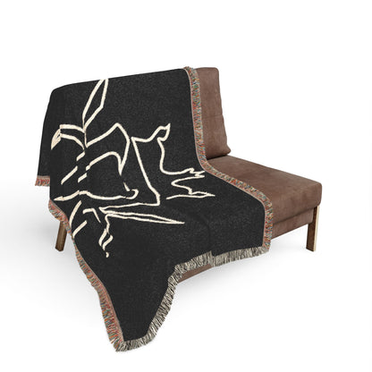 KMK - Black Out Throw Blanket