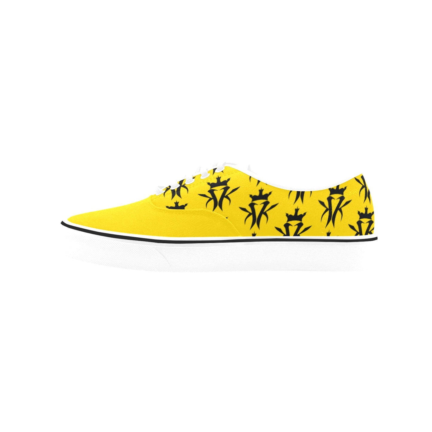 Yellow/Black Krown Pattern King Kicks (Men's)