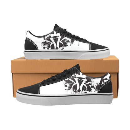 Krown Splatter King Kicks White/Black (Men's)